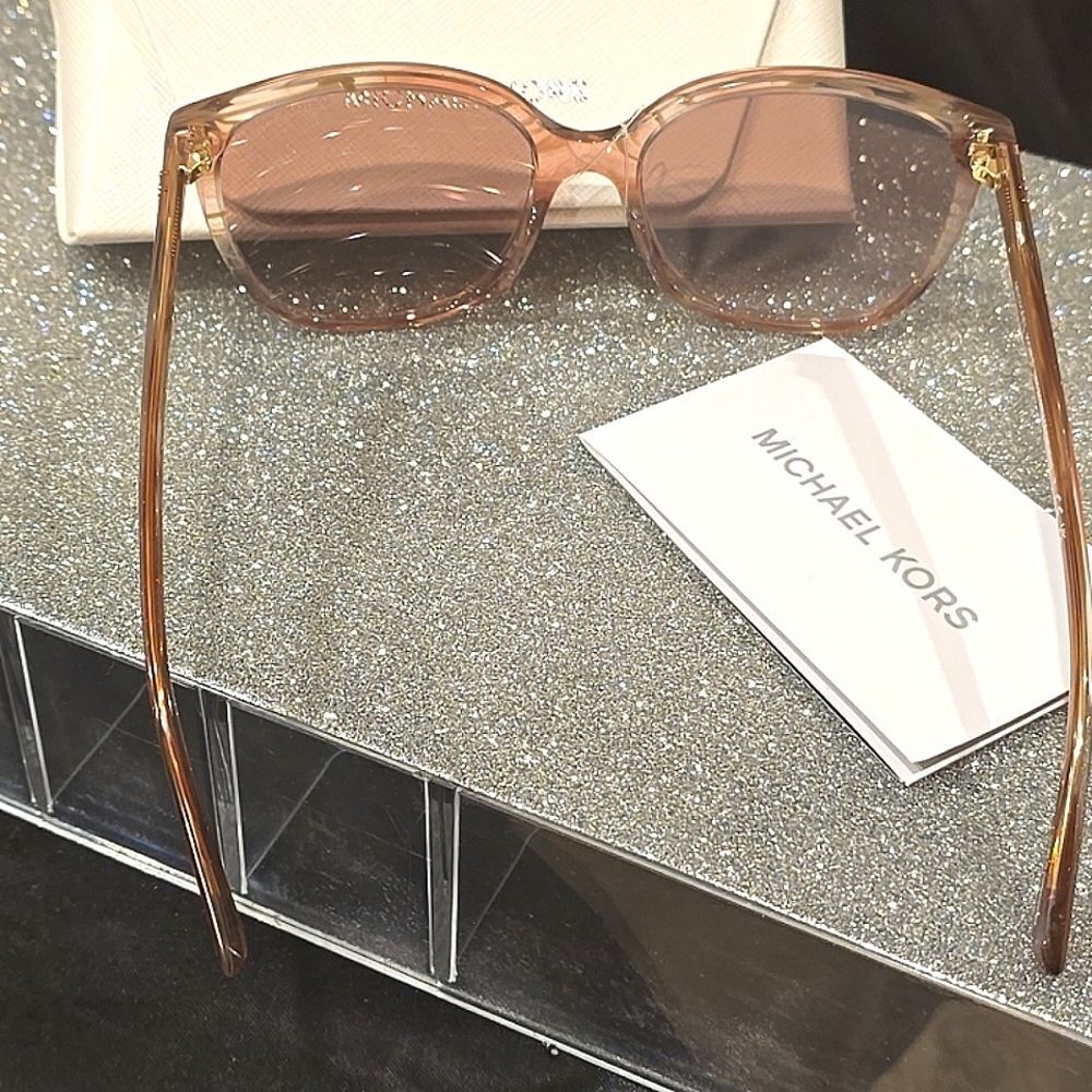 Michael Kors Anaheim Pink/Brown Sunglasses - Picture 13 of 13